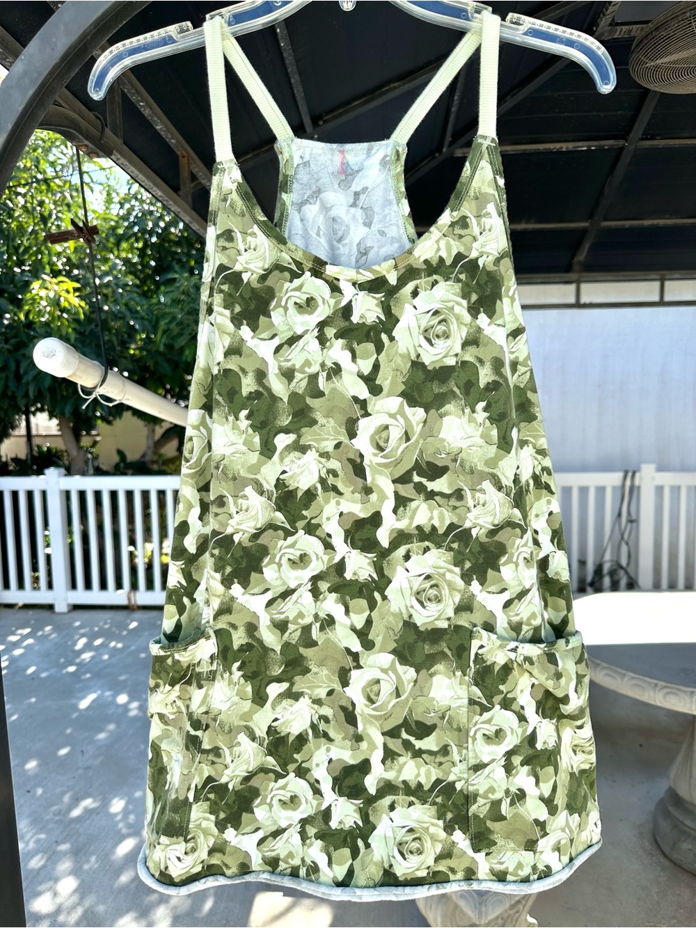 NWOT FREE PEOPLE HOT SHOT DRESS IN FLORAL CAMO SIZE SMALL!!! SUPER CUTE!!!